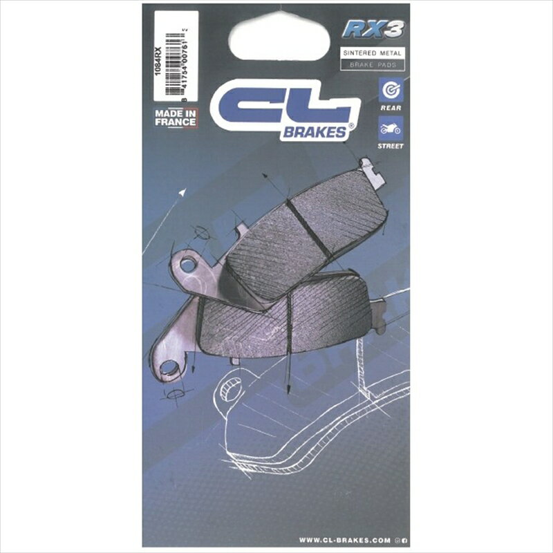 バイクパーツ CL BRAKES(旧カーボンロレーヌ) 2326-RX3 CL ブレーキパッド2326-RX3 4528388007832