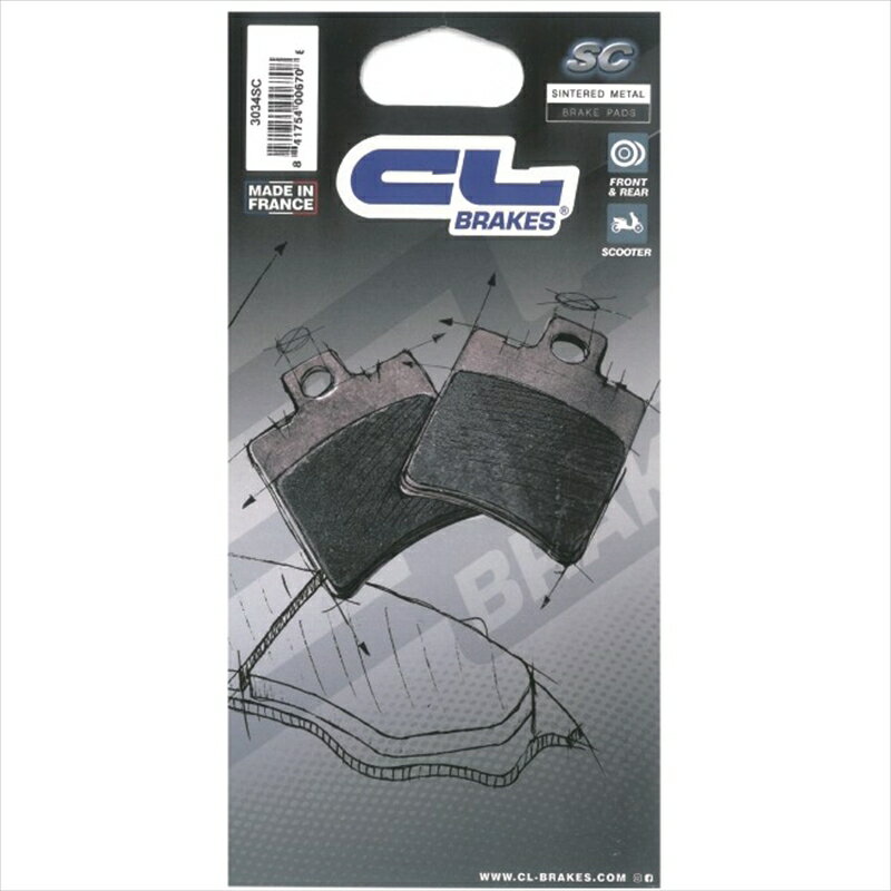 バイクパーツ CL BRAKES(旧カーボンロレーヌ) 3051-SC CL ブレーキパッド3051-SC 4528388009829
