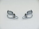 バイク用品 電装系CF-POSH シーエフポッシュ ウインカーステー メッキ 2pcs フォーククランプタイプ 30-36mmヨウ295717 49479340...