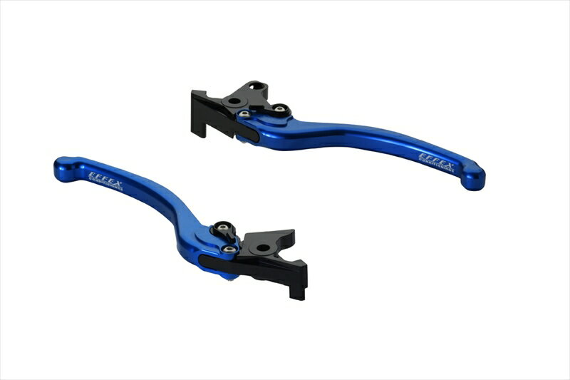 【5日前後で発送】バイクパーツEFFEX(エフェックス) スムースフィットレバー ブルー EAL038B4550255589..