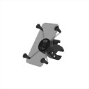 バイクパーツRAM MOUNTS(ラムマウント) Xグリップ M &タフクロー S セット φ15.9-28.9mm対応 一体式 RAM-HOL-UN10-40...