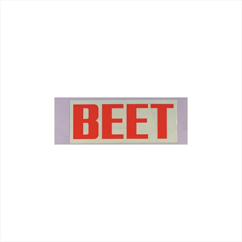 Rakuten - バイクパーツ アクセサリービート BEETステッカー ラージ アカ 0701-BL1-06 4582346457619