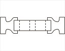 【5日前後で発送】 バイク用品 アクセサリーモトフィズ MOTOFIZZ セツゾクバックル(1ホン)MP-105 4510819900409取寄品 セール