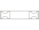 バイク用品 アクセサリーモトフィズ MOTOFIZZ セツゾクバックル(1ホン)MP-155 4510819900874