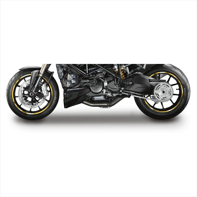 バイクパーツ アクセサリーエムディーエフ ミラー リムストライプ ゴールド 文字ありRIM-4M-GD-9 45803941184834ミリ幅 2輪：9インチ/4輪：8インチ 3