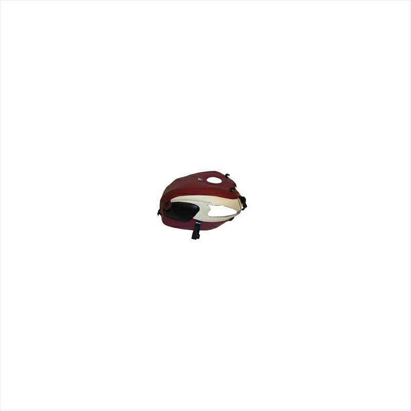 バイクパーツ バグスター タンクカバー ワインレッド/クリーム1377A 4520616843793W650 99-06