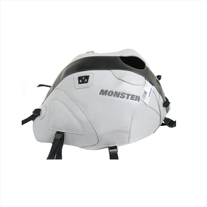 バイクパーツ バグスター タンクカバー ライトグレー/ブラック1405P 4547424775733MONSTER400/600/750/..