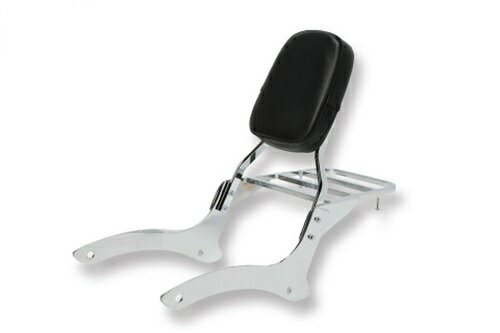 バイク用品 ウチカスタムパーツ U-CP Rキャリア付バックレストセット