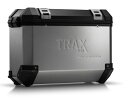バイク用品 エスダブリューモーテック SWモーテック TRAX ION Mサイドケース 37L SIL 左 49x23x37cm 4.7kgALK0016511...