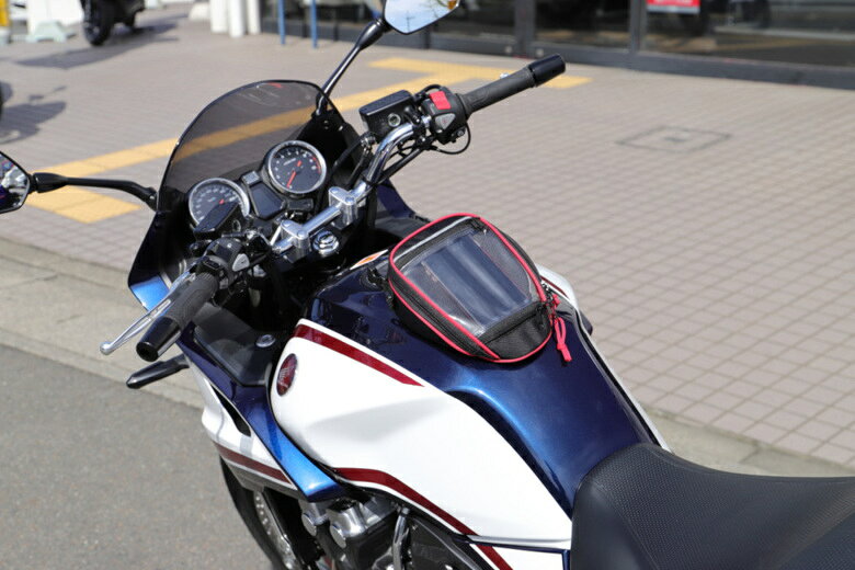 バイク用品 デグナー デグナー マグネットタンクバッグ レッドパイピングNB-171 45...