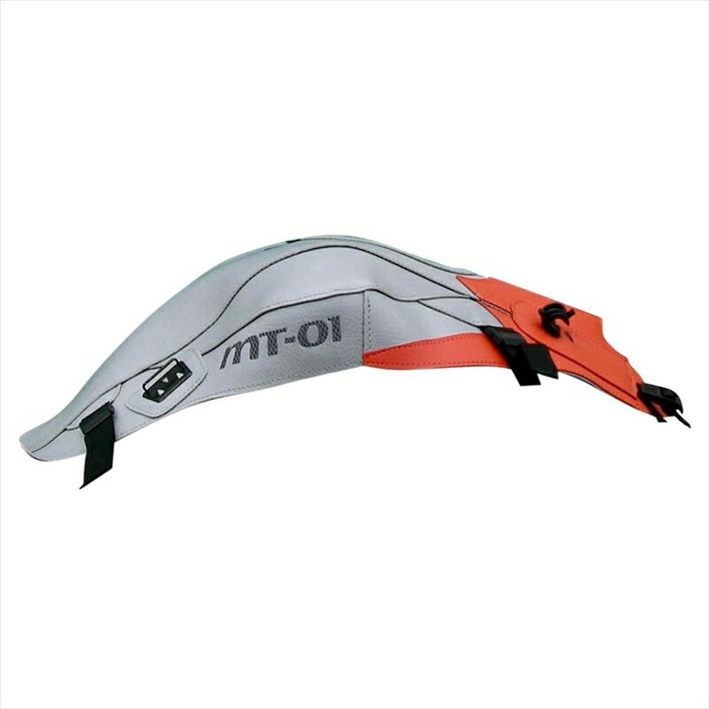 バイクパーツ バグスター タンクカバー ライトグレー/オレンジ1493I 4547567813354MT-01 05-11
