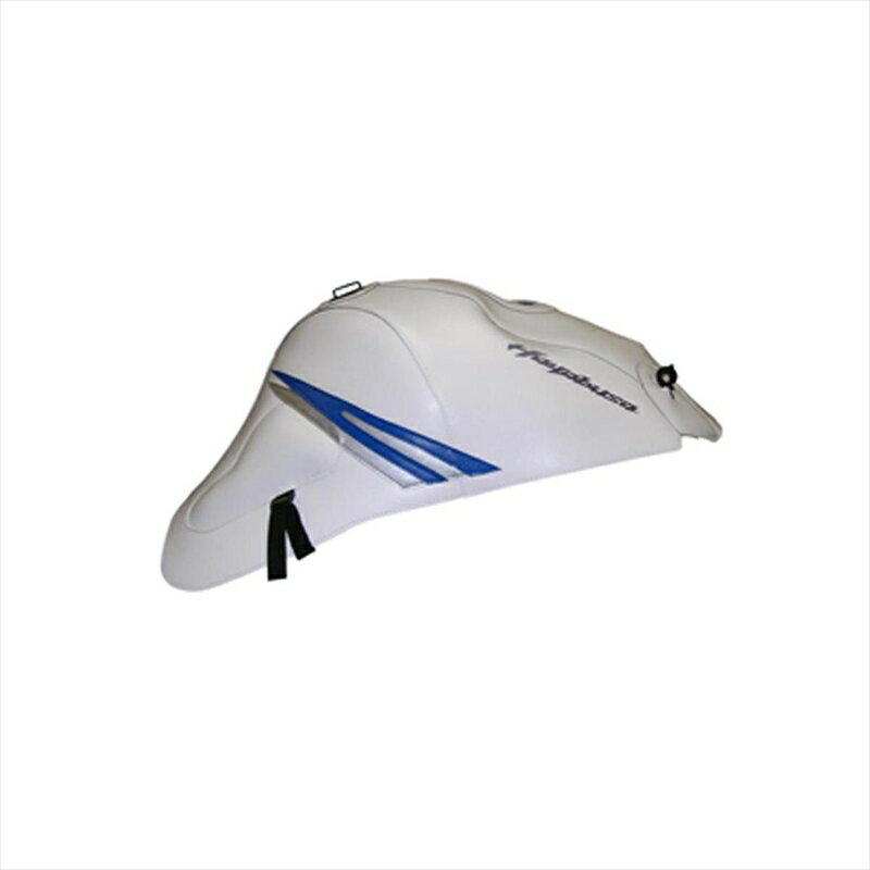 バイクパーツ バグスター タンクカバー ホワイト/ジターヌブルー/シルバー1567E 4547567813453GSX1300R HAYABUSA 08-19
