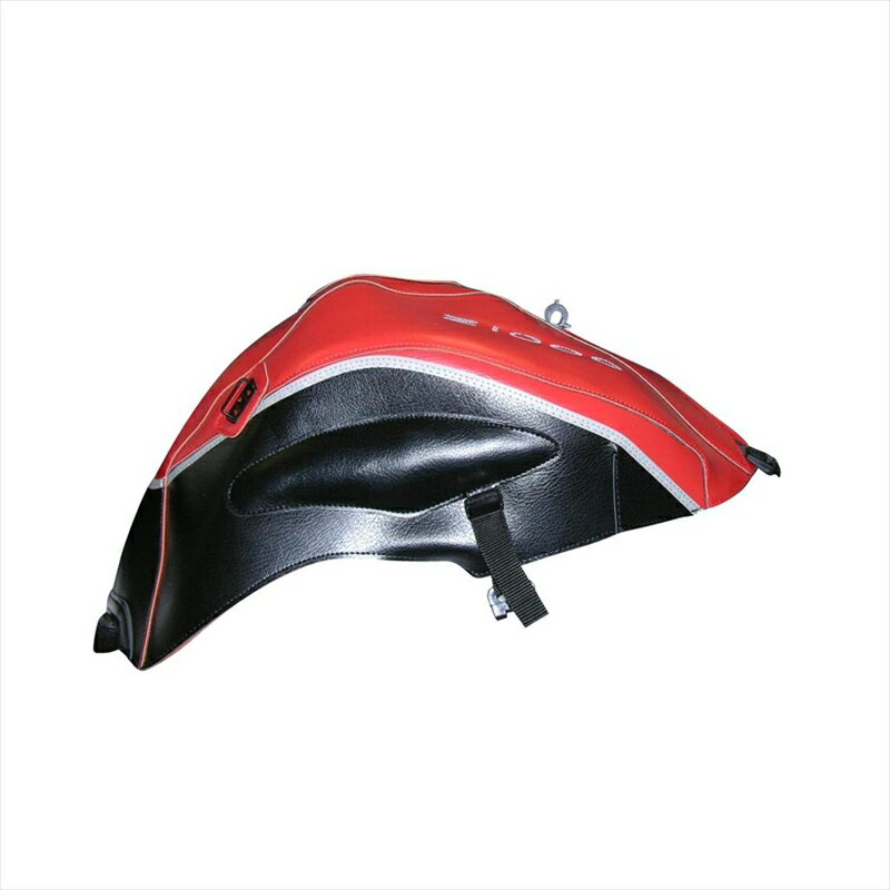 バイクパーツ バグスター タンクカバー パールレッド/ブラック1538F 4547567813873Z1000 07-09