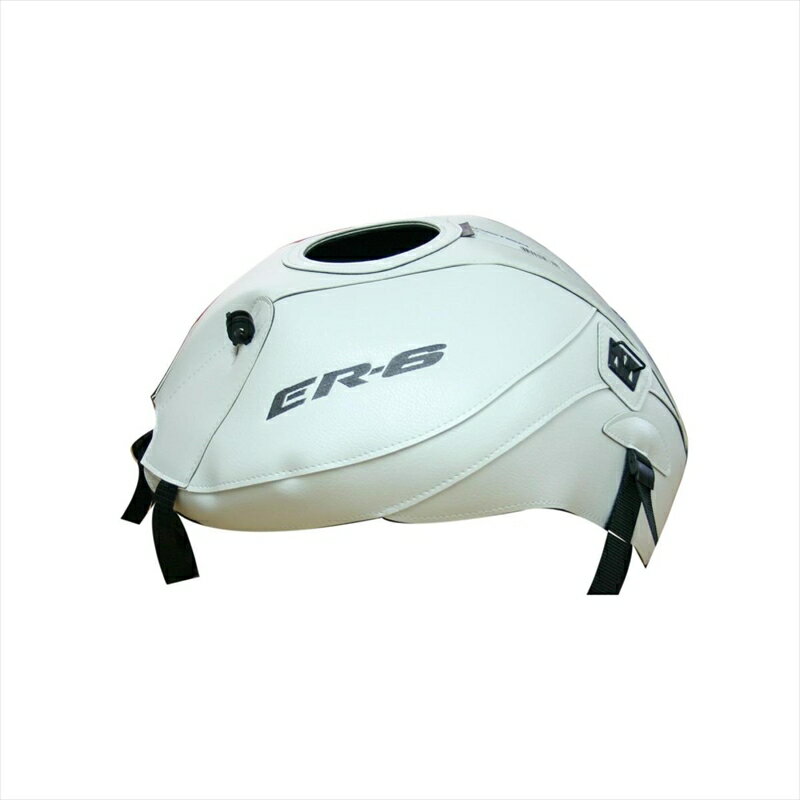 バイクパーツ バグスター タンクカバー パールホワイト1581A 4547567892472ER-6N/F 09-11