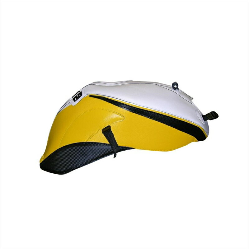 バイクパーツ バグスター タンクカバー ホワイト/サルファーイエロー/ブラック1523H 4548664139637FZ-1..