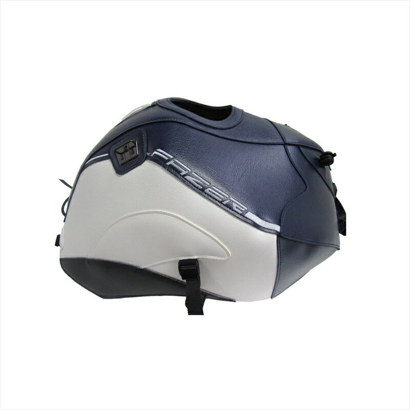 バイクパーツ バグスター タンクカバー ダークブルー/ホワイト1517J 4548664139729FZ-1 FAZER(カウル車..