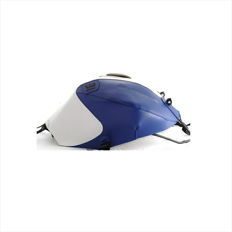 バイクパーツ バグスター タンクカバー ホワイト/ブルー1570J 4550255469818GLADIUS400/650 09-15