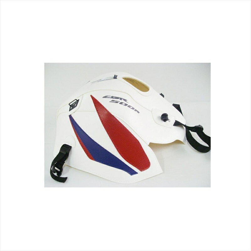 バイクパーツ バグスター タンクカバー ホワイト/レッド/バルティックブルー1643A 4548916279166CBR400R 13-15