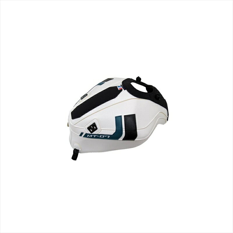Other - バイクパーツ バグスター タンクカバー ホワイト/ブラック/オーシャンブルー1681N 4549950195887MT-07 14-17