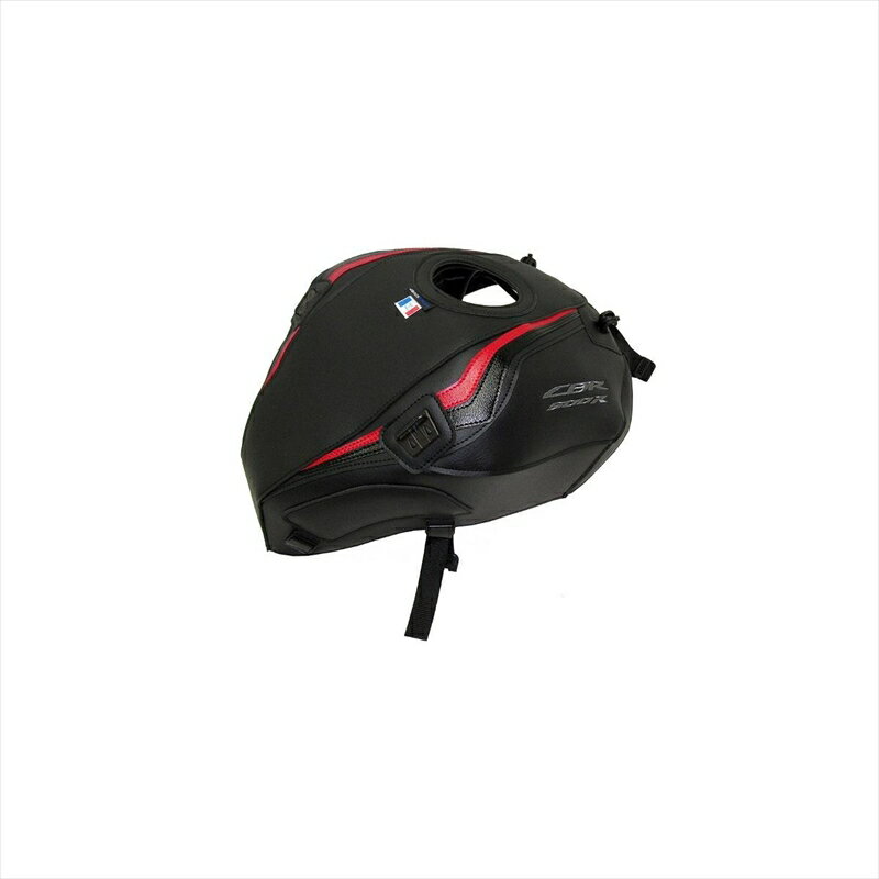 バイクパーツBAGSTER(バグスター) タンクカバー マットグレー/レッド/ブラック 1763A4549950966913CBR400R 19-21