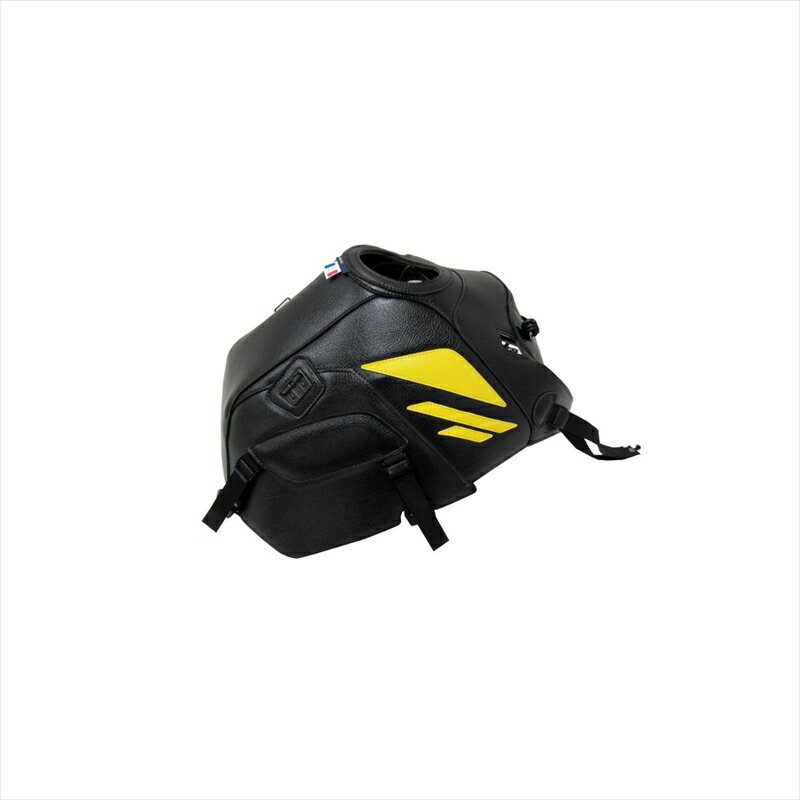 バイクパーツ バグスター タンクカバー ブラック/レモンイエロー1780A 4549950967057V-STROM250 17-22