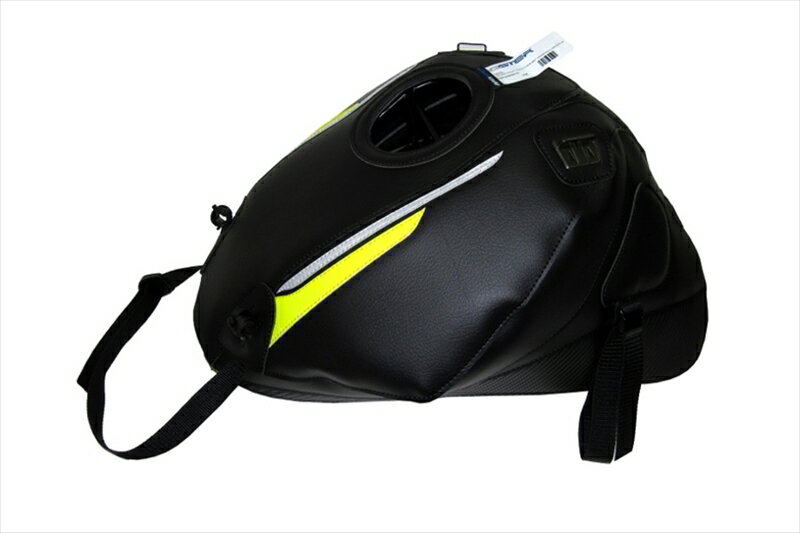 Other - バイクパーツBAGSTER(バグスター) タンクカバー マットブラック/シルバー/イエロー 1655L4550255457846STREET TRIPLE R/S/RS 13-22
