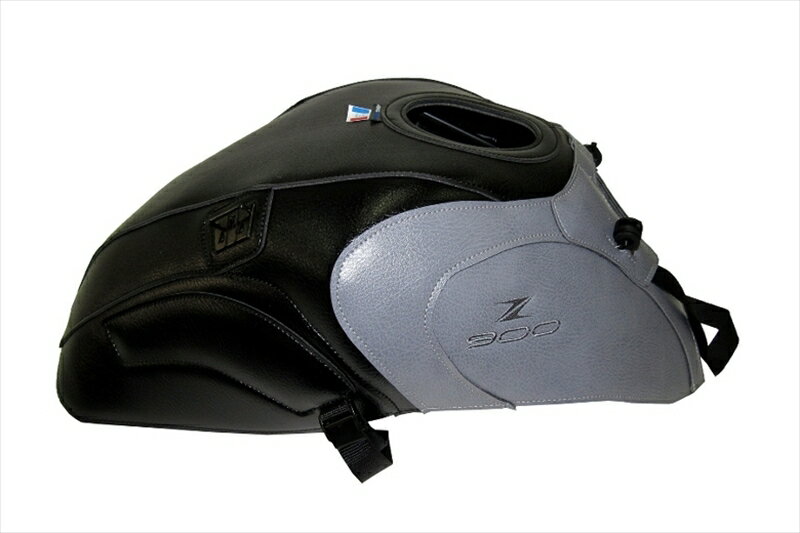 バイクパーツBAGSTER(バグスター) タンクカバー スチールグレー/ブラック 1726F4550255457860Z900 18-24