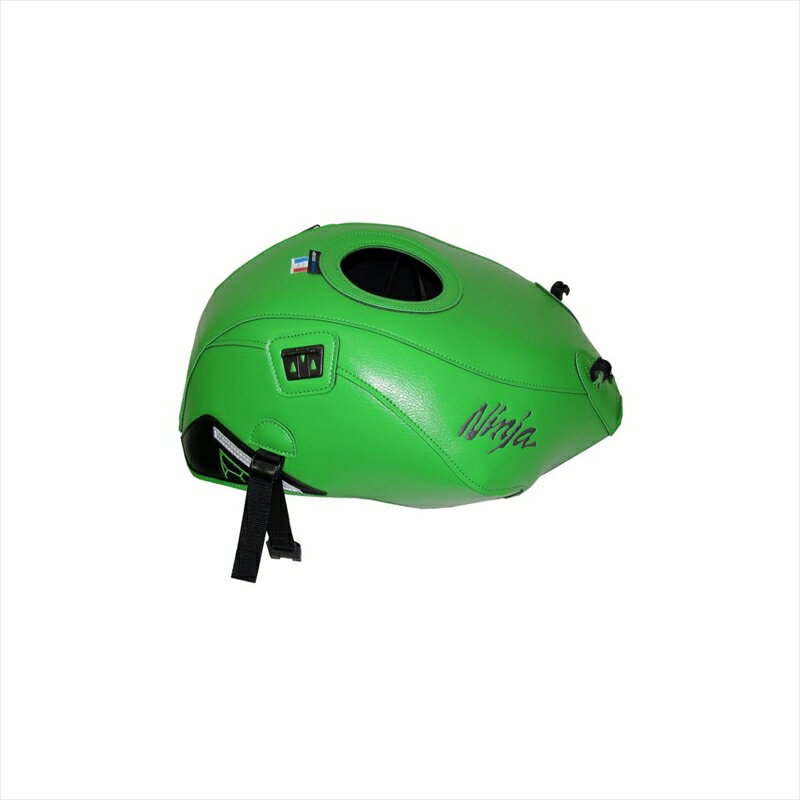 バイクパーツBAGSTER(バグスター) タンクカバー グリーン/ブラック/シルバー 1774B4550255457976ZX-6R ABS 19-25
