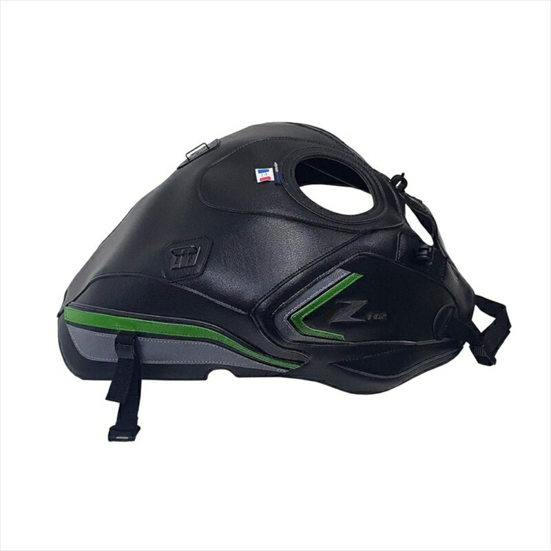 バイクパーツ バグスター タンクカバー ブラック/スチールグレー/グリーン1792A 4550255517588Z H2 20-23