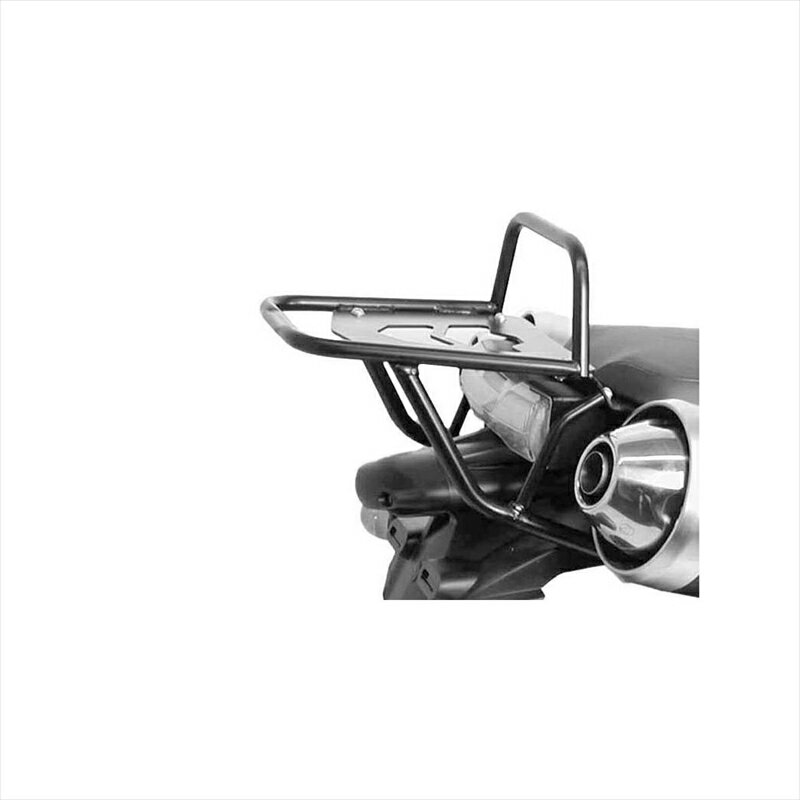 バイクパーツHEPCO&BECKER(ヘプコアンドベッカー) トップケースキャリア リアラック ブラック 6504513 01 014548664336579MT-01 05-12