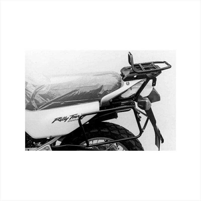 バイクパーツHEPCO&BECKER(ヘプコアンドベッカー) サイドキャリア ブラック 650171 00 014548664523412XL600V Transalp 87-00