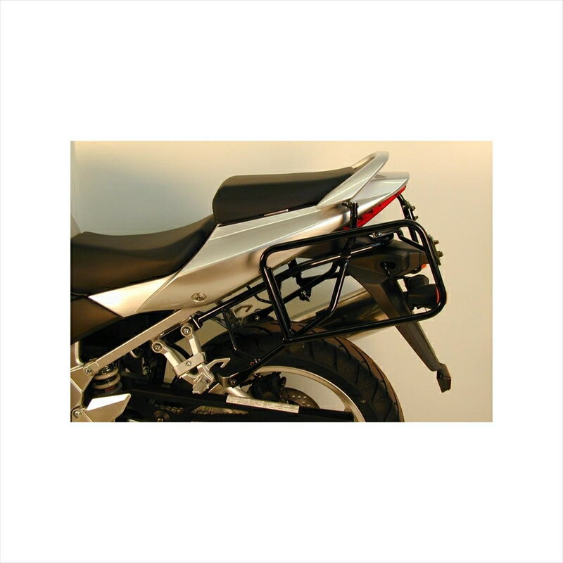 バイクパーツHEPCO&BECKER(ヘプコアンドベッカー) サイドキャリア ブラック 650377 00 014548664533022SV1000/S 03-05