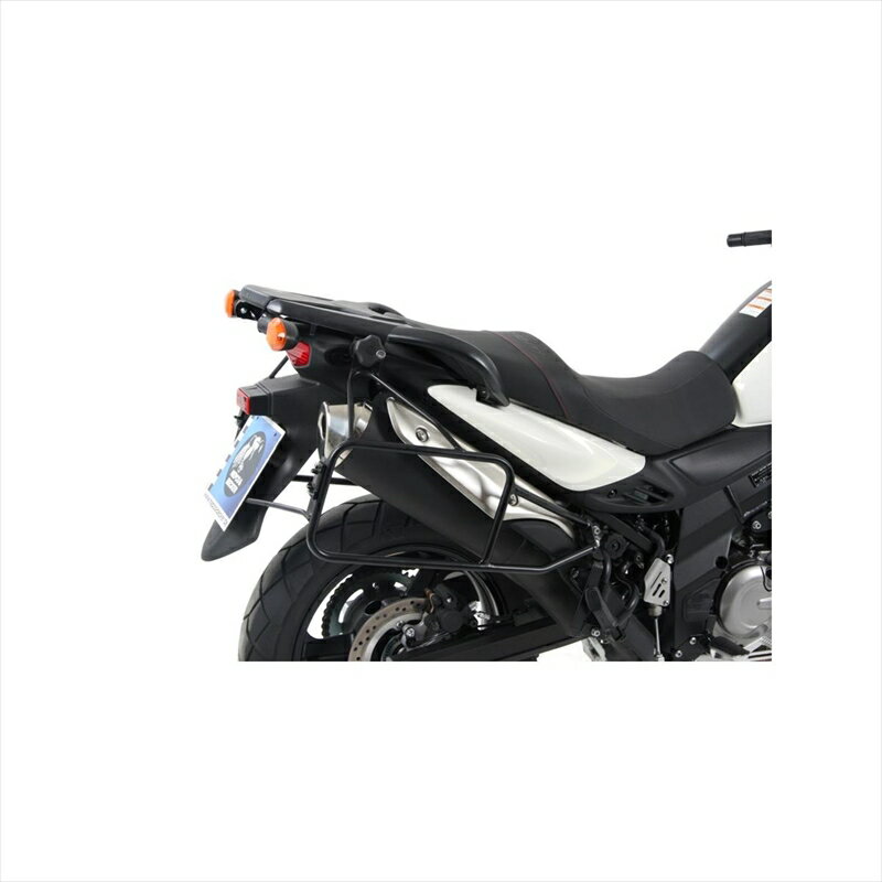バイクパーツHEPCO&BECKER(ヘプコアンドベッカー) サイドキャリア Lock-it ブラック 6503528 00 014548664615995V-Strom650 ABS 12-16