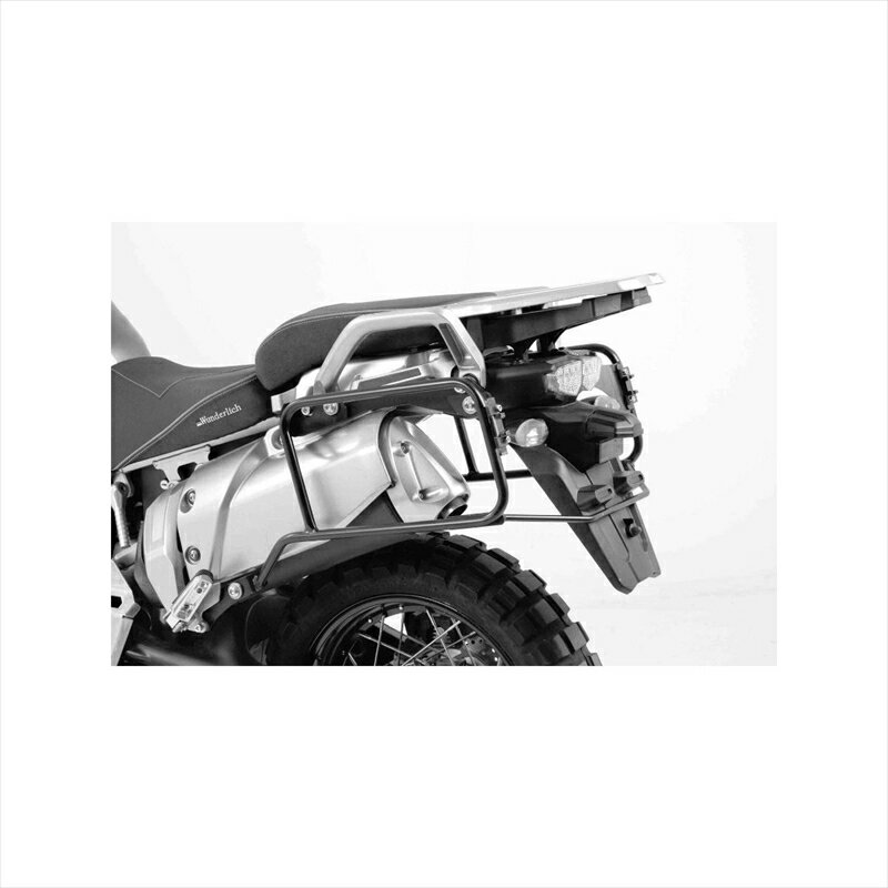 バイクパーツHEPCO&BECKER(ヘプコアンドベッカー) サイドキャリア Lock-it ブラック 6504531 00 014548664704552XT1200Z Super Tenere 10-13