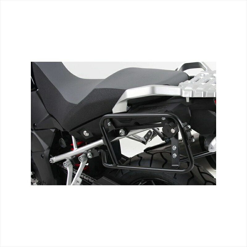 バイクパーツHEPCO&BECKER(ヘプコアンドベッカー) サイドキャリア Lock-it ブラック 6503530 00 014548916209057V-Strom1000 ABS 14-19