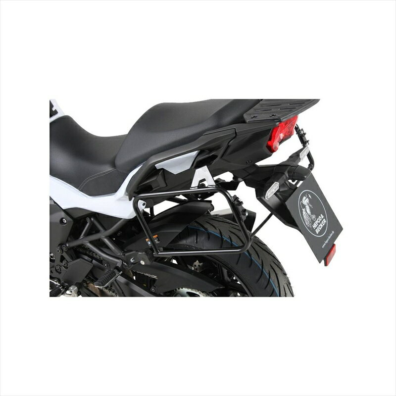 バイクパーツHEPCO&BECKER(ヘプコアンドベッカー) サイドキャリア Lock-it ブラック 6502539 00 014550255233969Versys1000/S/SE/1100/SE 19-25