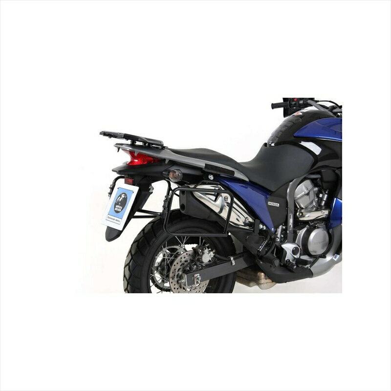 バイクパーツHEPCO&BECKER(ヘプコアンドベッカー) サイドキャリア Lock-it ブラック 650952 00 014548664524716XL700VTransalp 08-12