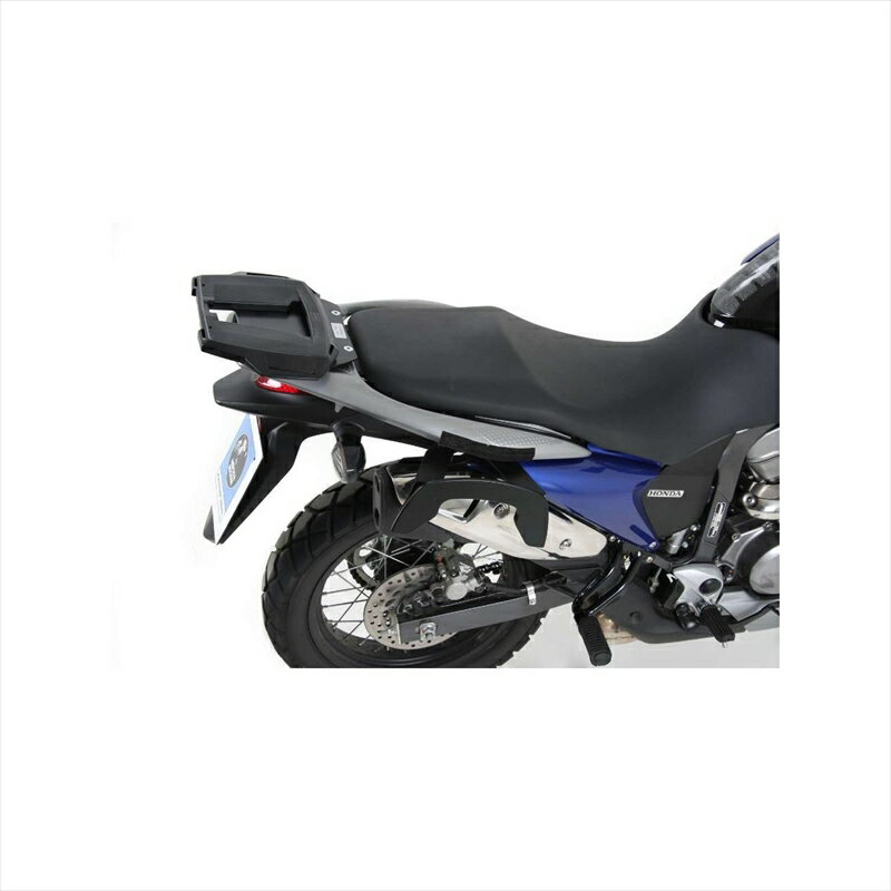 バイクパーツHEPCO&BECKER(ヘプコアンドベッカー) トップケースキャリア アルラック ブラック 650952 01 014548664534432XL700VTransalp 08-12