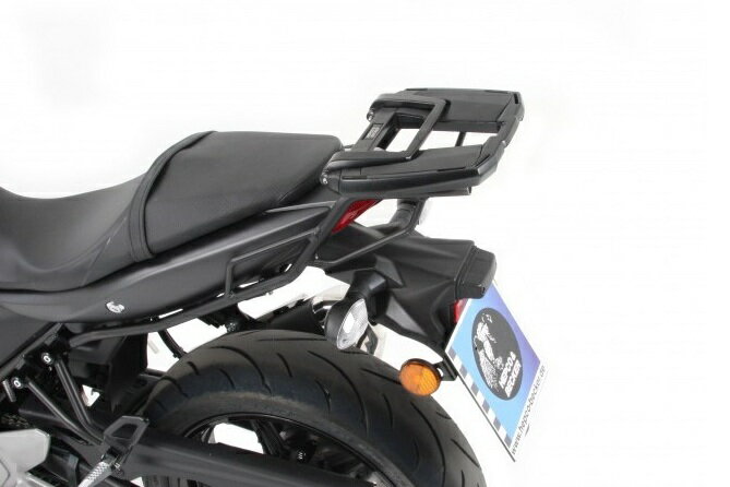 バイクパーツHEPCO&BECKER(ヘプコアンドベッカー) トップケースキャリア イージーラック ブラック 6613532 01 014548916817702SV650/X ABS 16-25