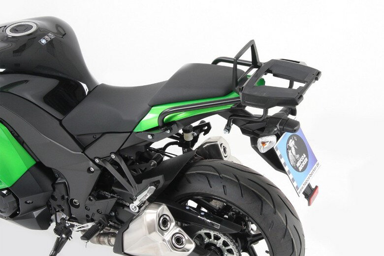 バイクパーツHEPCO&BECKER(ヘプコアンドベッカー) トップケースキャリア アルラック ブラック 6522525 01 014548916910236Ninja1000 14-16