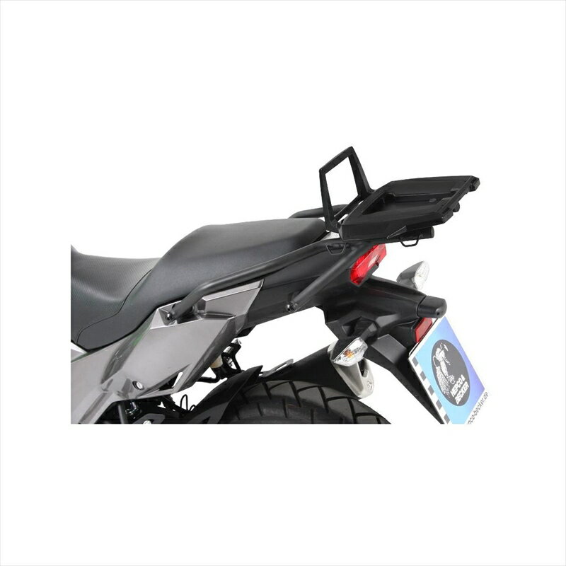 バイクパーツHEPCO&BECKER(ヘプコアンドベッカー) トップケースキャリア アルラック ブラック 6552526 01 014549950827177Versys-X250 17-20