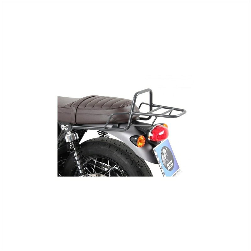 バイクパーツHEPCO&BECKER(ヘプコアンドベッカー) トップケースキャリア リアラック クローム 6547559 01 024549950935971Bonneville T100/Black 17-25