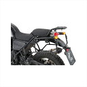 バイクパーツHEPCO&BECKER(ヘプコアンドベッカー) サイドキャリア ブラック 6537590 00 014550255176679Himalayan 18-24