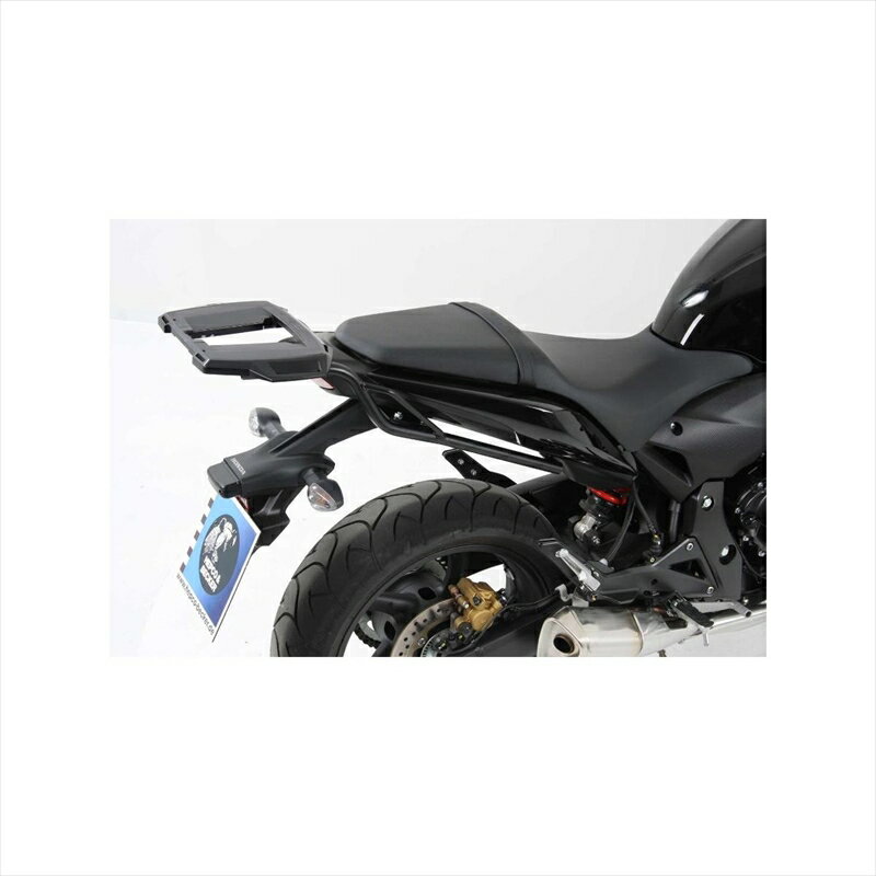 バイクパーツHEPCO&BECKER(ヘプコアンドベッカー) トップケースキャリア アルラック ブラック 650965 01 014550255178437CB600F Hornet/CBR600F 11-13