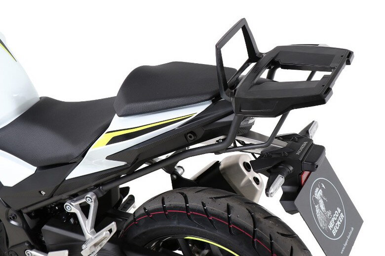 バイクパーツHEPCO&BECKER(ヘプコアンドベッカー) トップケースキャリア アルラック アンスラサイト 6529517 01 054550255316891CBR400R 19-23