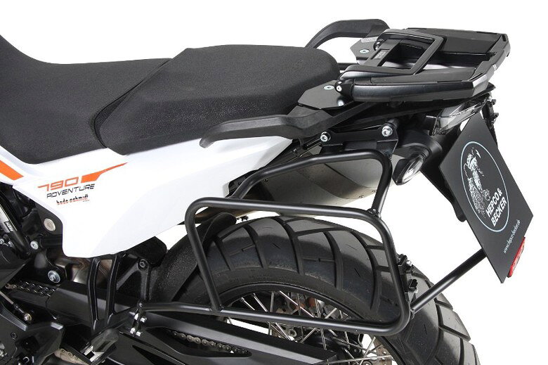 バイクパーツHEPCO&BECKER(ヘプコアンドベッカー) サイドキャリア ブラック 6537581 00 014550255353544790Adventure/R/890Adventure/R/Rally/SMT 19-25