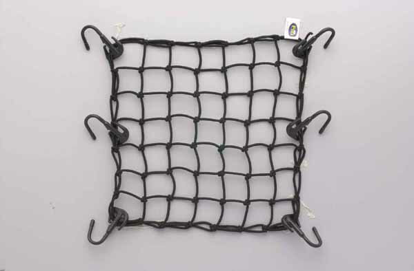 【5日前後で発送】バイク用品 モトフィズ MOTOFIZZ ツーリングネットV BLUE #M 30X30mmMF-4562 4510819100526