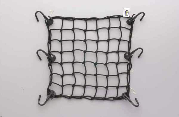 【5日前後で発送】バイク用品 モトフィズ MOTOFIZZ ツーリングネットV SLV #M 30X30mmMF-4641 4510819101851