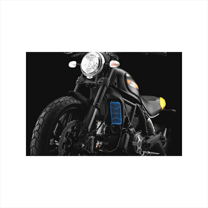 バイクパーツBIKERS(バイカーズ) ステンレス コアガード チタンコート ブルー D0036-BLU4548916773909DUCATI Scrambler 15-17