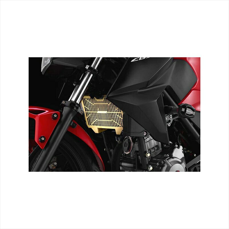 バイクパーツBIKERS(バイカーズ) ラジエターガード ステンレス チタンコート ゴールド H0370-GLD4548916774340CBR250R/CB250F 14-16